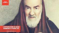 Lapparizione di Gesù Bambino a Padre Pio