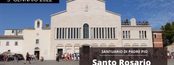🔴 Santo Rosario e Santa Messa  – 3 gennaio 2022 (fr. Rinaldo Totaro)