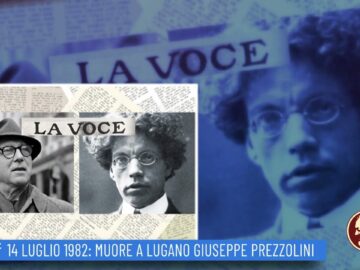 14 Luglio 1842: Muore A Lugano Giuseppe Prezzolini (Un Giorno, Una Storia 14 Luglio 2022)