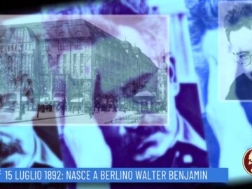 15 Luglio 1892: Nasce A Berlino Walter Benjamin (Un Giorno, Una Storia 15 Luglio 2022)