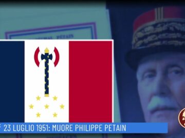 23 Luglio 1951: Muore Philippe Petain (un Giorno Una Storia 23 Luglio)