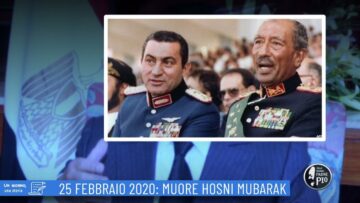 25 Febbraio 2020: Muore Hosni Mubarak ( Un Giorno, Una Storia 25 Febbraio 2022)