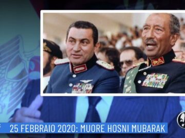 25 Febbraio 2020: Muore Hosni Mubarak ( Un Giorno, Una Storia 25 Febbraio 2022)