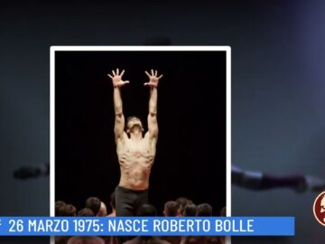 26 Marzo 1975: Nasce Roberto Bolle (Un Giorno, Una Storia 26 Marzo 2022)