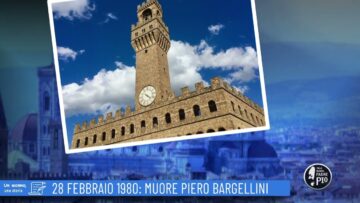 28 Febbraio 1980 Muore Piero Bargellini (Un Giorno, Una Storia 28 Febbraio 2022)