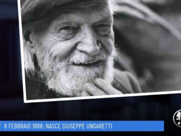 8 Febbraio 1888 Nasce Il Poeta Giuseppe Ungaretti (Un Giorno, Una Storia 8 Febbraio 2022)