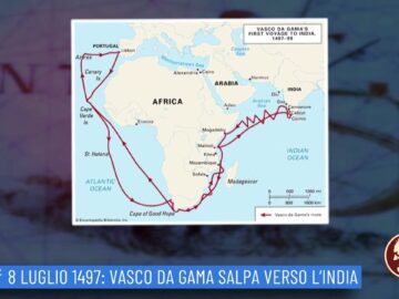 8 Luglio 1487: Vasco Da Gama Salpa Verso LIndia (Un Giorno, Una Storia 8 Luglio 2022)