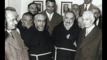 Il Presidente Segni Da Padre Pio