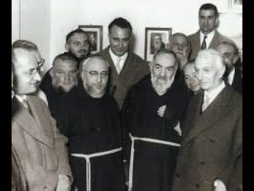 Il Presidente Segni Da Padre Pio