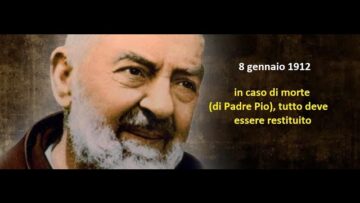 In Caso Di Morte Tutto Deve Essere Restituito (8 Gennaio 1912)