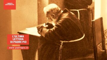Lultima Lettera Di Padre Pio