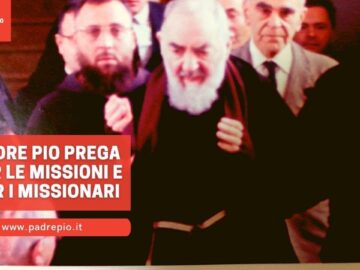 Padre Pio Prega Per Le Missioni E I Missionari