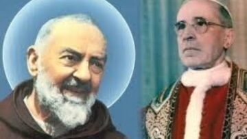 Padre Pio Vide Pio XII In Paradiso