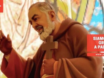 Siamo Salvi Grazie A Padre Pio