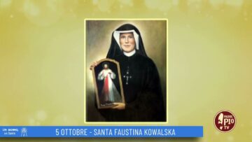 Faustina Kowalska (Un Giorno Un Santo 5 Ottobre )