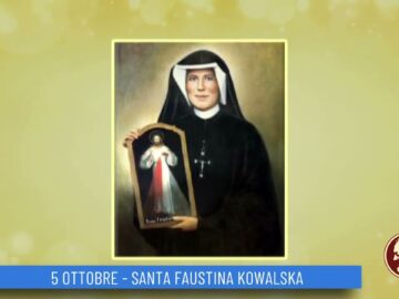 Faustina Kowalska (Un Giorno Un Santo 5 Ottobre )