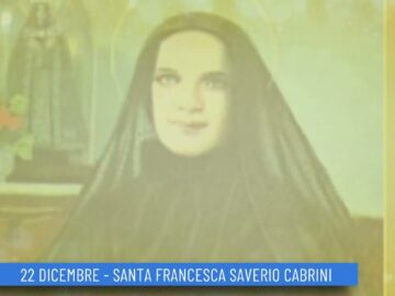 Santa Francesca Saverio Cabrini (Un Giorno Un Santo 22 Dicembre)