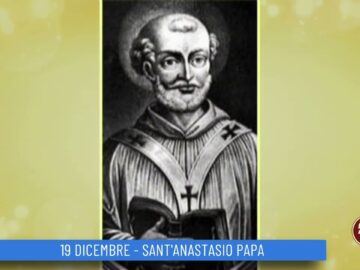 SantAnastasio, Papa ( Un Giorno Un Santo 19 Dicembre)