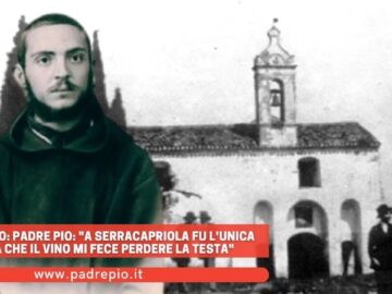 Padre Pio Nel Convento Di Serracapriola