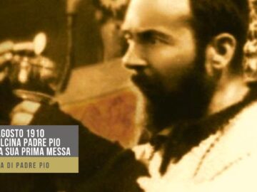 14 Agosto 1910 A Pietrelcina Padre Pio Celebra La Sua Prima Messa (storia Di Padre Pio)