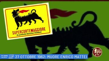 27 Ottobre 1962: Muore Enrico Mattei ( Un Giorno Una Storia 27 Ottobre )