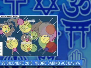 29 Dicembre 2015: Muore Sabino Acquaviva (un Giorno, Una Storia 29 Dicembre)