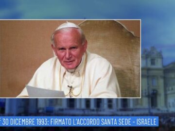 30 Dicembre 1993: Firmato Laccordo Santa Sede – Israele (Un Giorno, Una Storia 30 Dicembre)