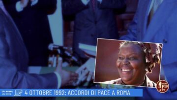 4 Ottobre 1992: Accordi Di Pace A Roma (un Giorno Una Storia 4 Ottobre)