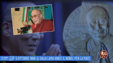 5 Ottobre 1989:Il Dalai Lama Riceve Il Premio Nobel Per La Pace (un Giorno Una Storia 5 Ottobre)