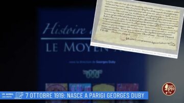 7 Ottobre 1919: Nasce A Parigi Georges Duby (un Giorno Una Storia 7 Ottobre)