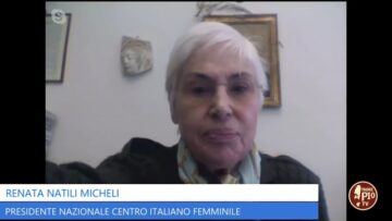 “Donna: Mistero Dell’eterno Generare” Con Renata Natili Micheli, Pres Naz Centro Italiano Femminile