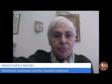 “Donna: Mistero Dell’eterno Generare” Con Renata Natili Micheli, Pres Naz Centro Italiano Femminile