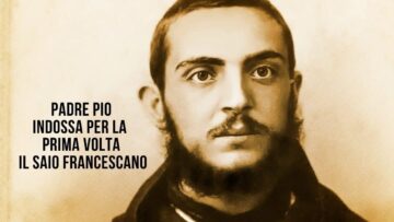 Padre Pio Indossa Per La Prima Volta Il Saio Francescano (storia Di Padre Pio)