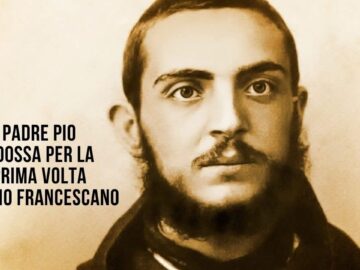 Padre Pio Indossa Per La Prima Volta Il Saio Francescano (storia Di Padre Pio)