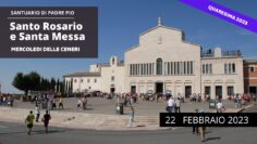 Santa Rosario E Santa Messa – 22 Febbraio 2023 – Mercoledì Delle Ceneri (fr. Francesco Dileo)