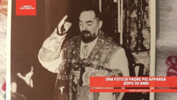 Una Foto Di Padre Pio Apparsa Dopo 30 Anni