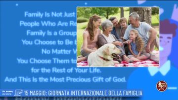 15 Maggio: Giornata Internazionale Della Famiglia