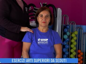 ESERCIZI ARTI SUPERIORI DA SEDUTI (Un Giorno Un Allenamento 28 Novembre 2023)