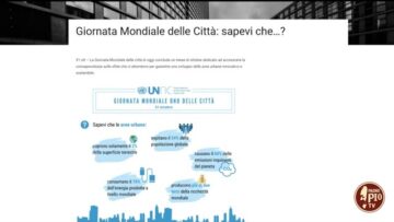 Giornata Mondiale Delle Città (Just Today 31 Ottobre 2023)