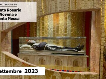 Santo Rosario – Novena E Santa Messa – 20 Settembre 2023 (fr. Alessandro Mastromatteo)