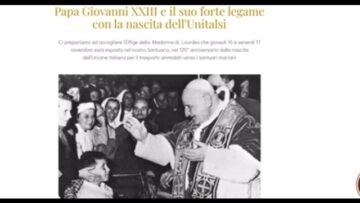 Unitalsi E Giovanni XXIII, Un Binomio Inscindibile