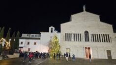 San Giovanni Rotondo. Santuario Di Padre Pio. Inaugurazione Presepe E Accensione Albero Di Natale