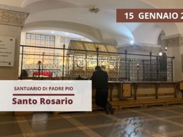 Santo Rosario – 15 Gennaio 2024 (fr. Claudio Ricci)