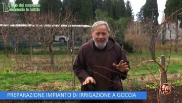 PREPARAZIONE IMPIANTO DI IRRIGAZIONE A GOCCIA (LOrto Del Convento 3 Febbraio 2024)
