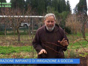 PREPARAZIONE IMPIANTO DI IRRIGAZIONE A GOCCIA (LOrto Del Convento 3 Febbraio 2024)