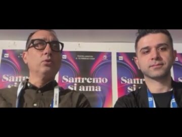 Collegamento Da Sanremo (Just Today 10 Febbraio 2024)