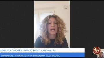 Manuela Cordara: Tornano Le Giornate FAI Di Primavera 23/24 Marzo