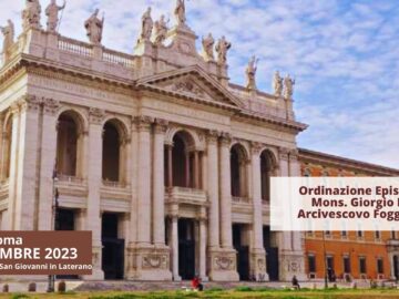 Ordinazione Episcopale Di Mons. Giorgio Ferretti, Nuovo Arcivescovo Di Foggia – Bovino – 9 Dic 2023