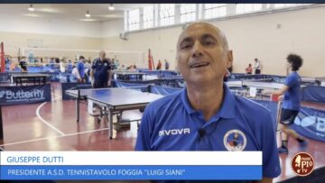 Giuseppe Dutti Racconta L’esperienza Del Tennistavolo Della ASD L. Siani Di Foggia