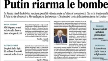 Quanto è Credibile E Quali Prospettive Può Aprire La Minaccia Nucleare Di Putin? 21 Novembre 2024
